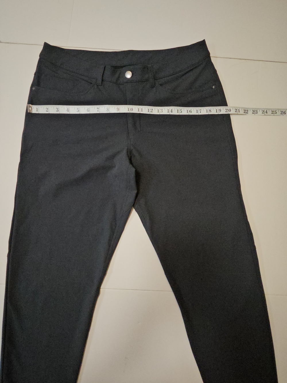 Lululemon ABC Pant 5-Pocket Bundle 33x32 Dark Grey Obsidian & Trench Beige Set 2 - Picture 14 of 17